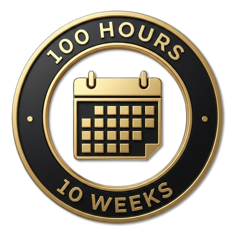 100 Hours of Activity Director Training over 10 Weeks